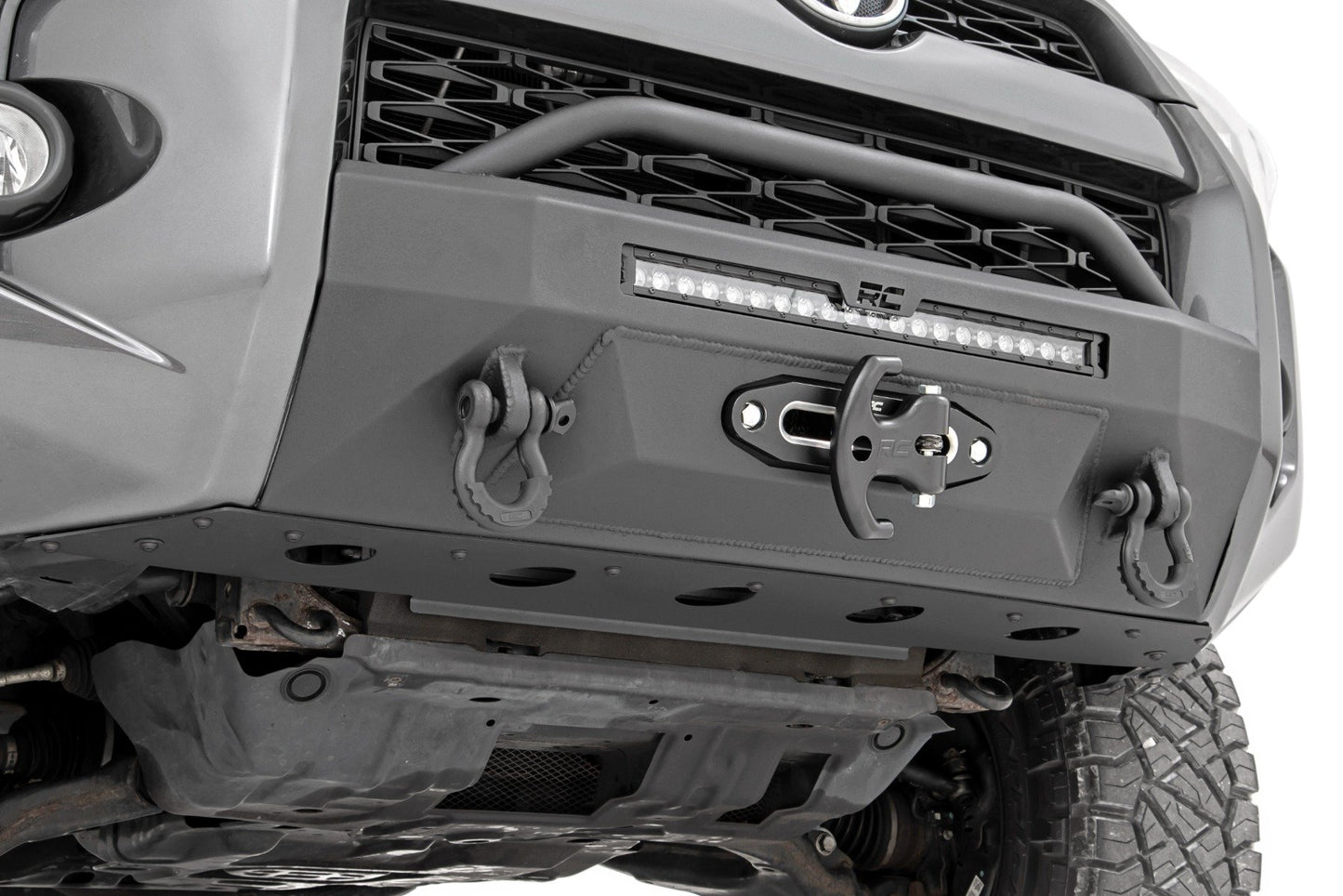 Front Bumper | Hybrid | 20" Blk LED | Amber | Toyota 4Runner 2WD/4WD (14-24)