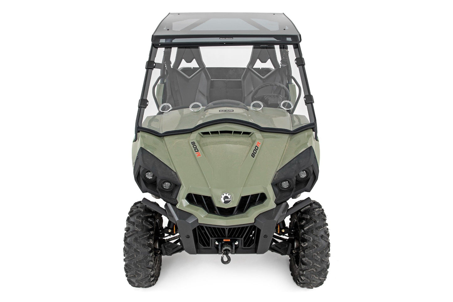 Vented Full Windshield | Scratch Resistant | Can-Am Commander Max 1000