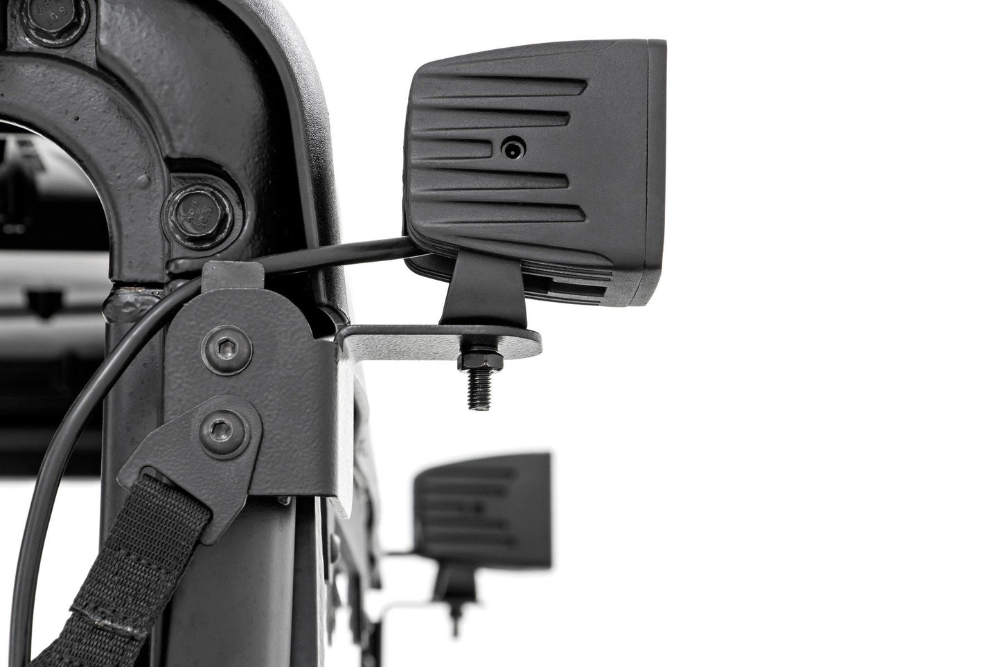 LED Light Kit | Rear Mount | 2" Chrome Pair | Wide Angle | Polaris Ranger XP 1000