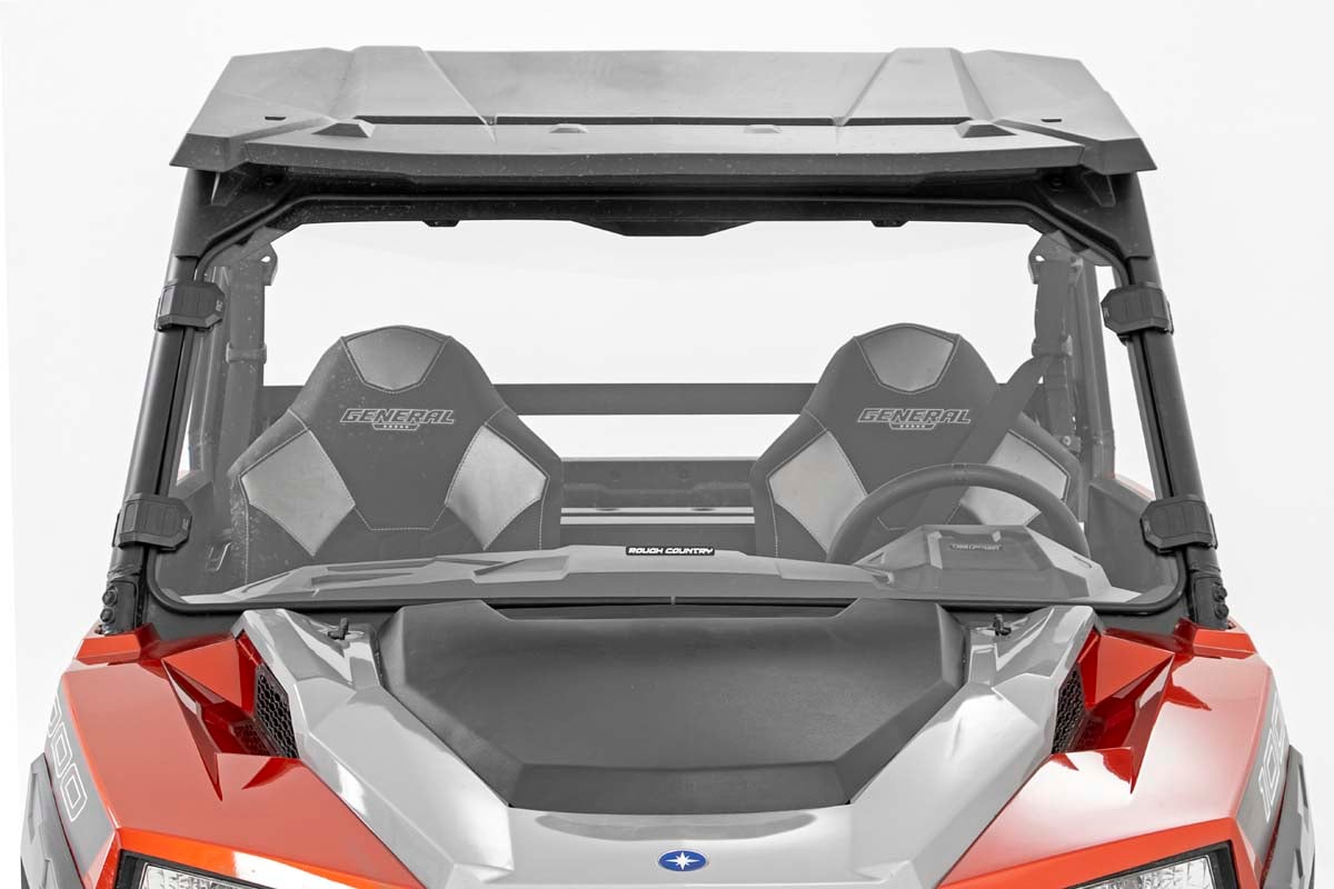 Full Windshield | Scratch Resistant | Polaris General XP 4 1000