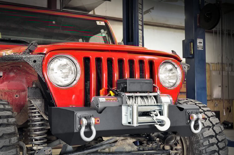 D Ring Shackles and Mounts | TJ Stubby | XJ Winch | Jeep Cherokee XJ (84-01)/Wrangler TJ (97-06)