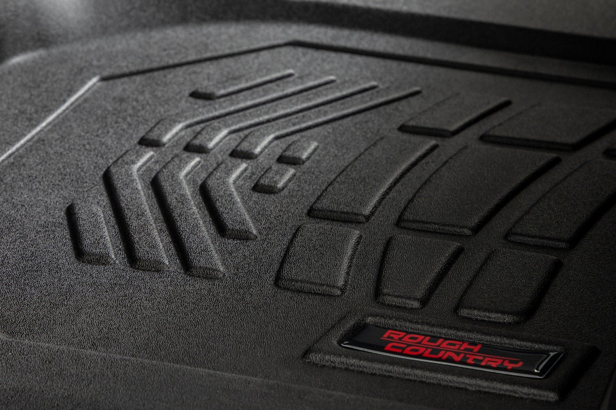 Sure-Fit Floor Mats | FR & RR | FR Bucket | Crew | Chevy/GMC 1500/2500HD/3500HD (19-26)