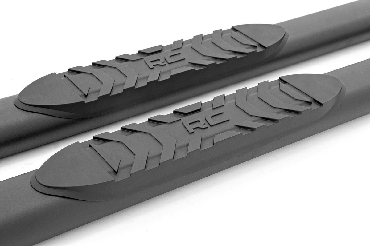 Oval Nerf Step | Double Cab | Black | Toyota Tacoma 2WD/4WD (2024-2026)