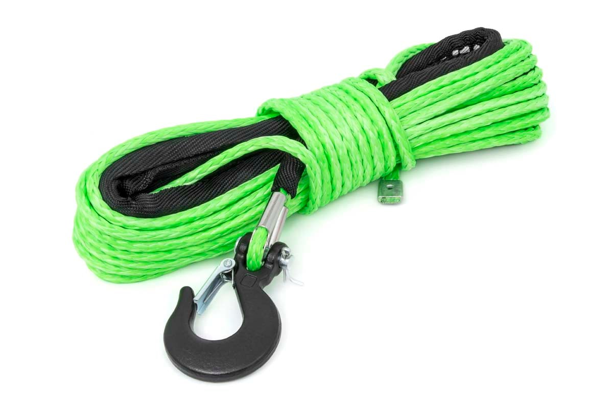 Synthetic Rope | 1/4 Inch | 50 Ft | Lime Green
