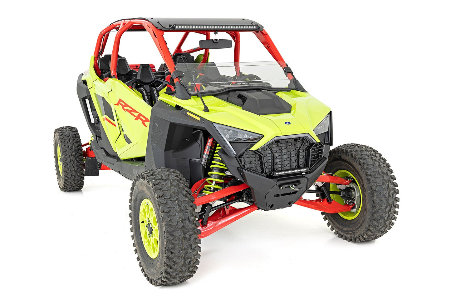 Half Windshield | Scratch Resistant | Polaris RZR Turbo R