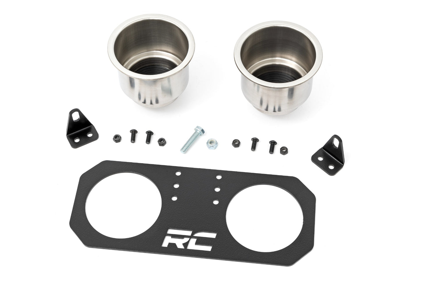 Passenger Grip Handle Dual Cup Holder | Polaris RZR Turbo R 4