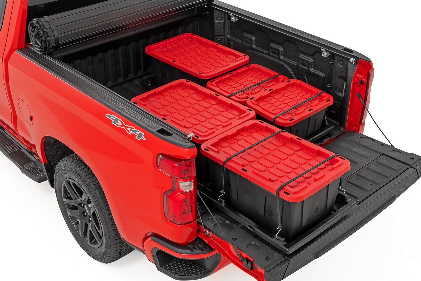 Truck Bed Cargo Storage Tray | Easy Access | Long Bed Storage Tray