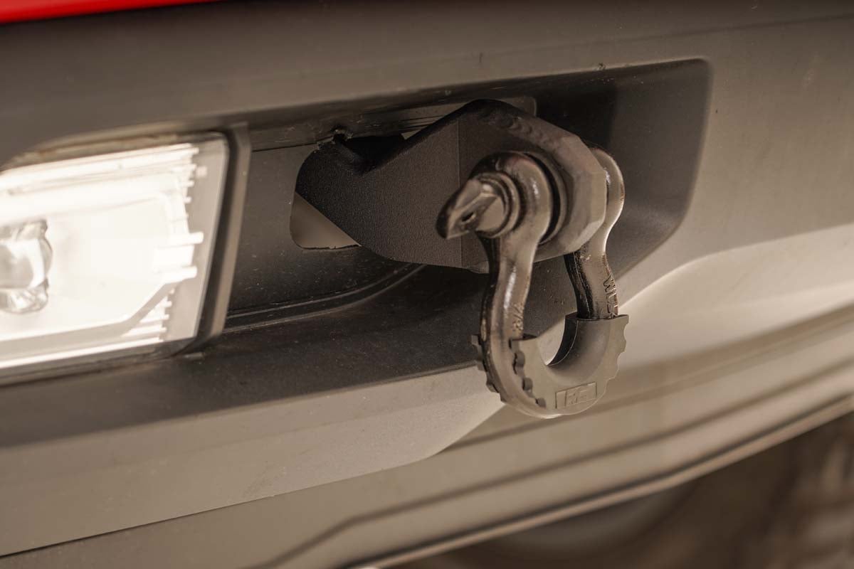 Tow Hook Brackets | D-Ring Combo | Chevy Silverado 1500 2WD/4WD (2019-2025 & Classic)