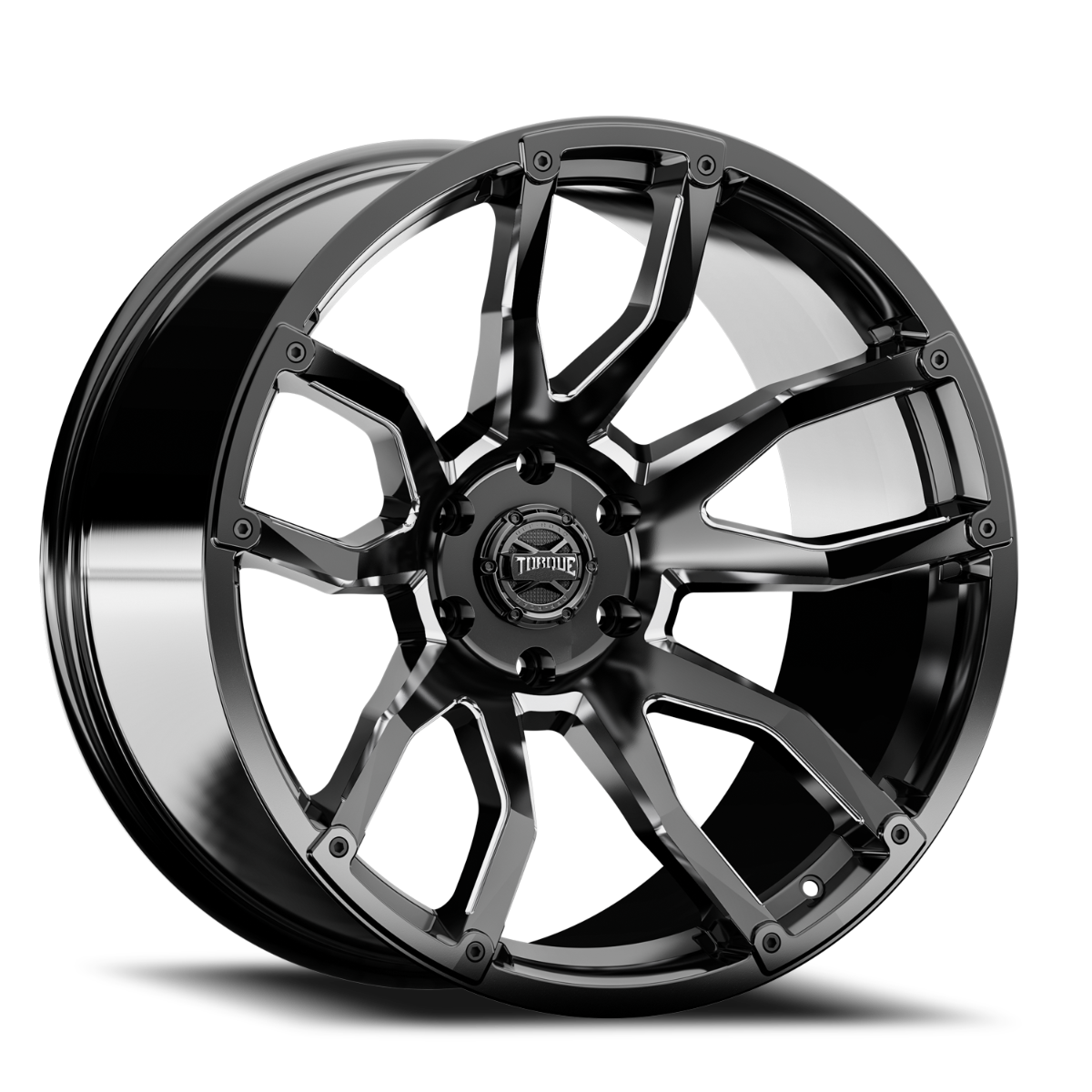 Torque Impact | Gloss Black w/Milled Accents | 20x9 | 6x5.5 | -12mm