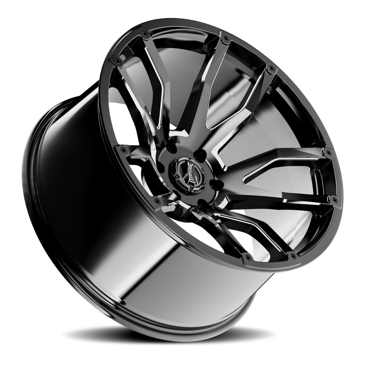 Torque Impact | Gloss Black w/Milled Accents | 20x9 | 6x135 | -12mm