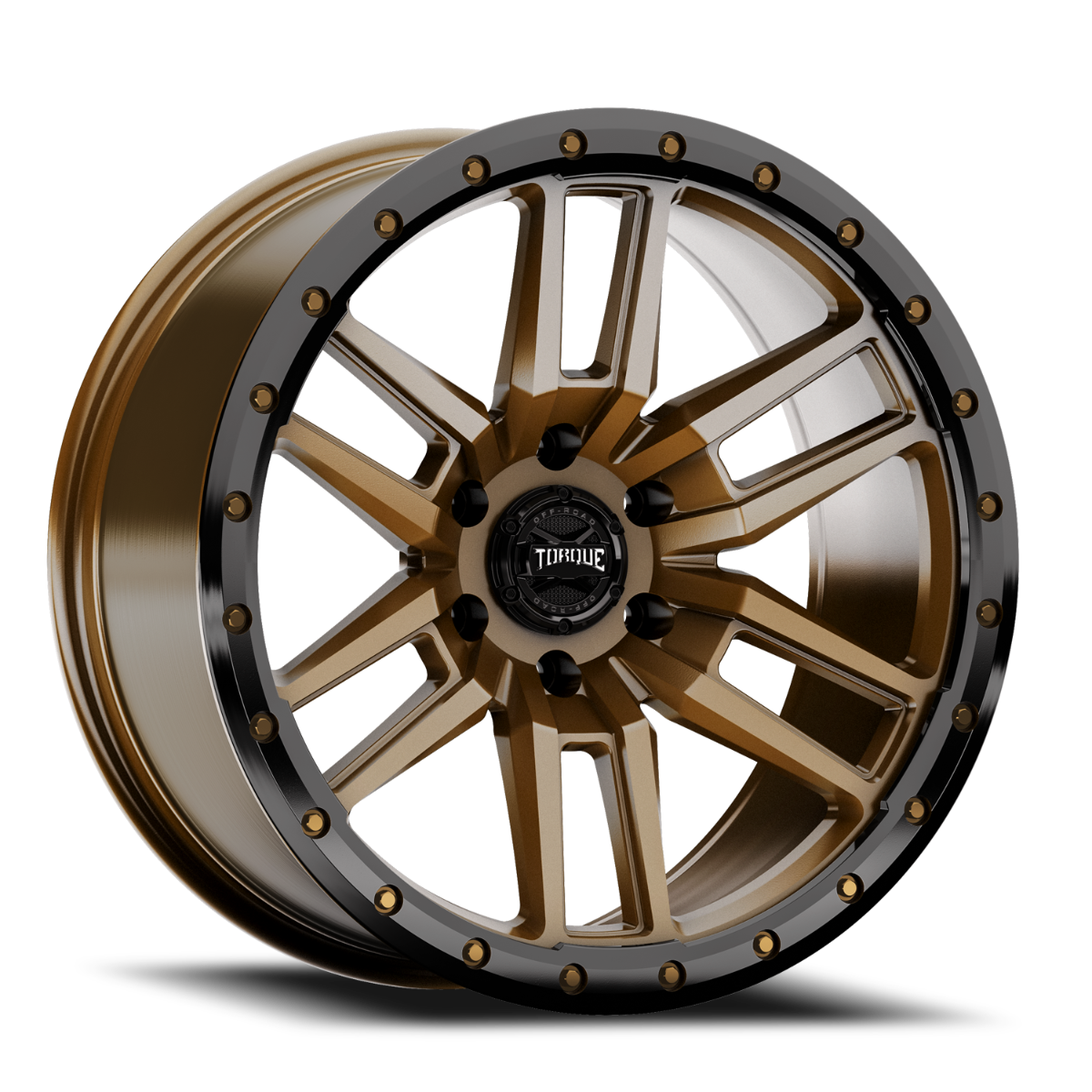 Torque Pritchett | Bronze w/Black Lip | 20x9 | 6x135 | -12mm