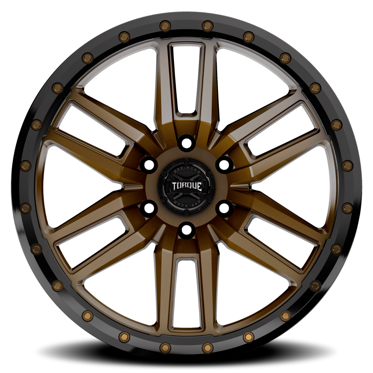 Torque Pritchett | Bronze w/Black Lip | 20x9 | 6x5.5 | -12mm