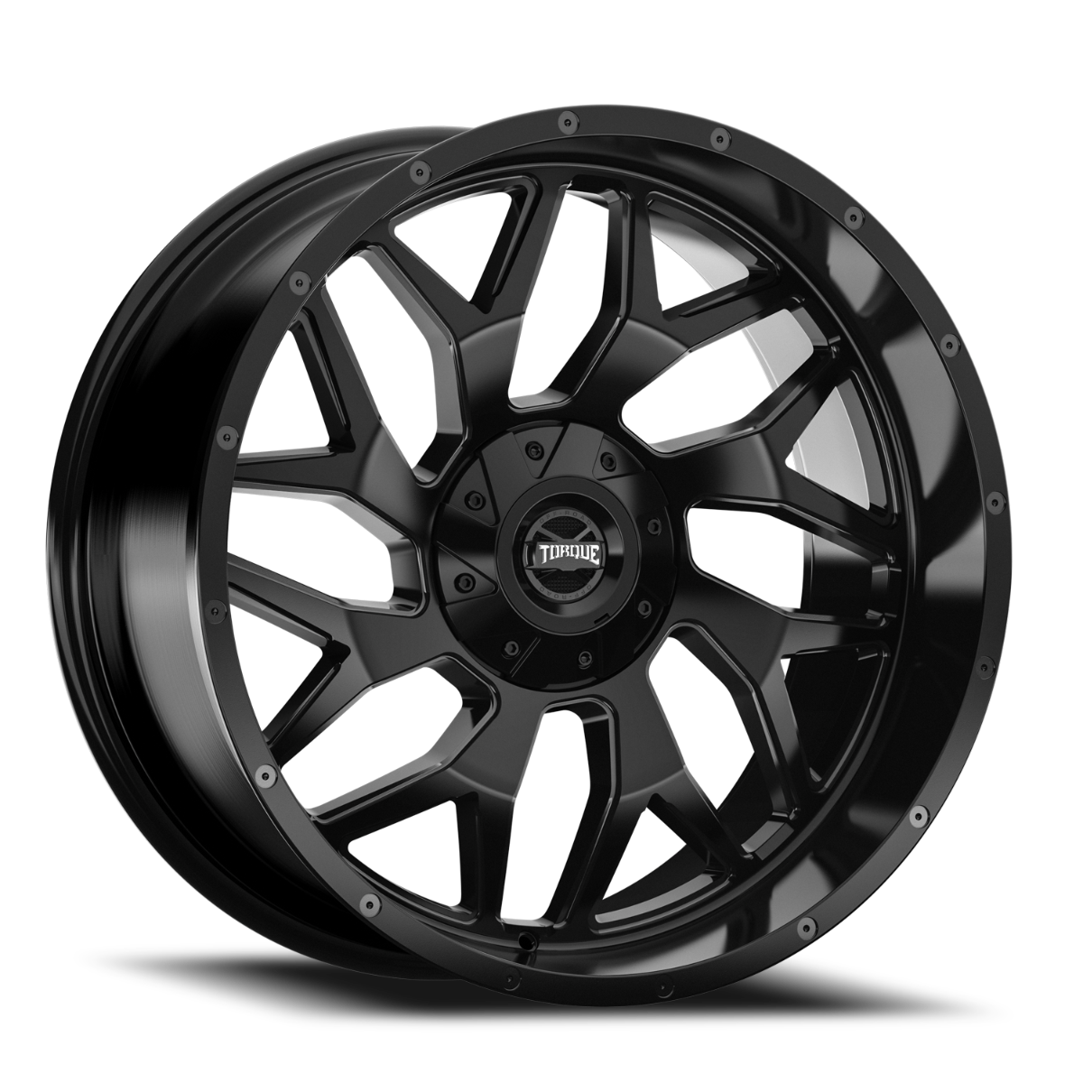 Torque Vortex | Satin Black | 20x9 | 6x5.5/6x135 | -12mm
