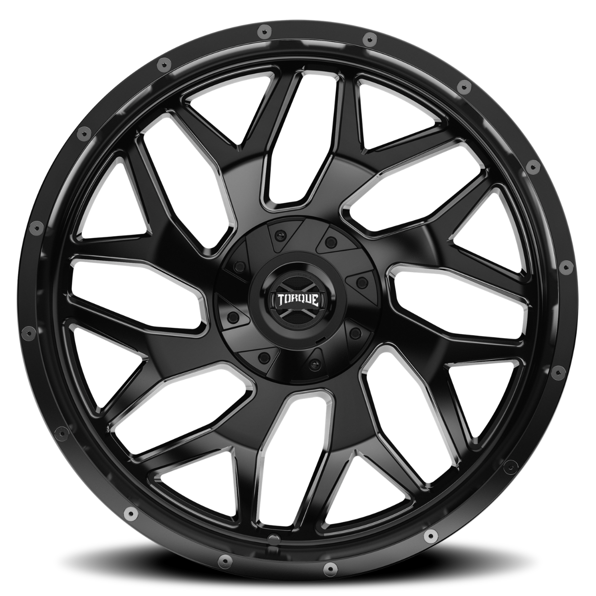 Torque Vortex | Satin Black | 20x9 | 6x5.5/6x135 | -12mm