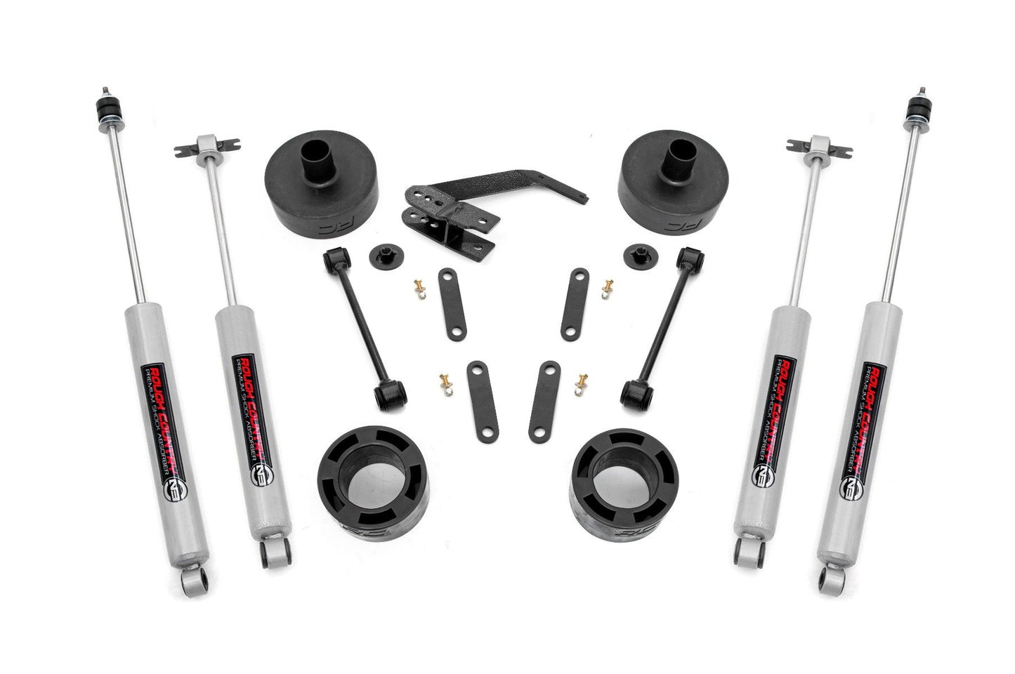2.5 Inch Lift Kit | Spacers | N3 | Jeep Wrangler JK/Wrangler Unlimited (07-18)