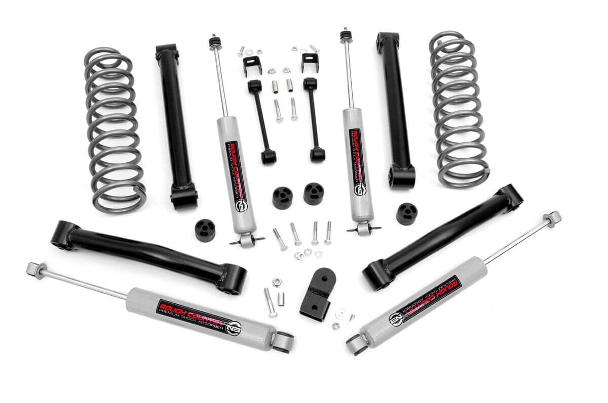 3.5 Inch Lift Kit | V-8 Motor | Jeep Grand Cherokee ZJ 2WD/4WD (1993-1998)