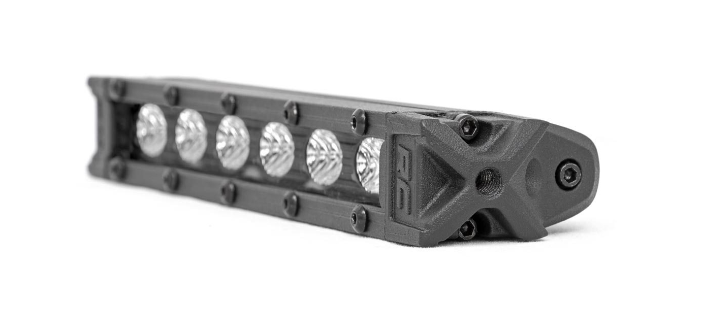 6-INCH SLIMLINE CREE LED LIGHT BARS (Black Series Pair)