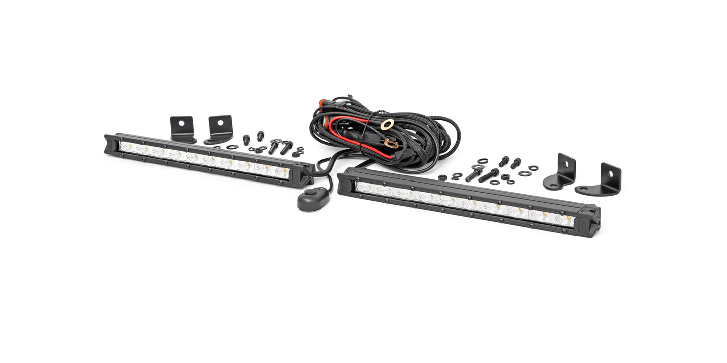 10-INCH SLIMLINE CREE LED LIGHT BARS (Chrome Series)