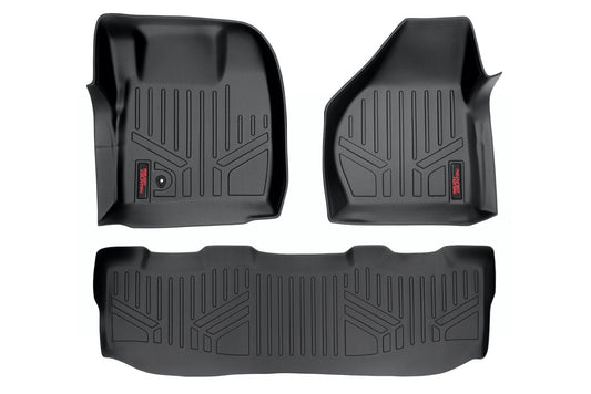 Floor Mats | FR & RR | Crew Cab | Ford F-250/F-350 Super Duty 2WD/4WD (08-10)