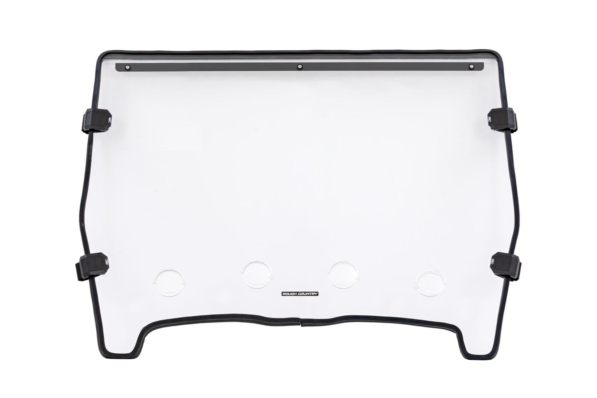 Vented Full Windshield | Scratch Resistant | John Deere Gator XUV 625/Gator XUV 850
