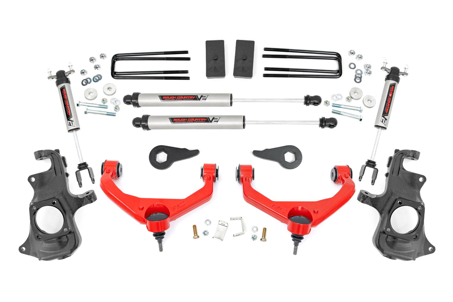 3.5 Inch Knuckle Lift Kit | V2 | w/ Overloads | Chevy/GMC 2500HD/3500HD (11-19)