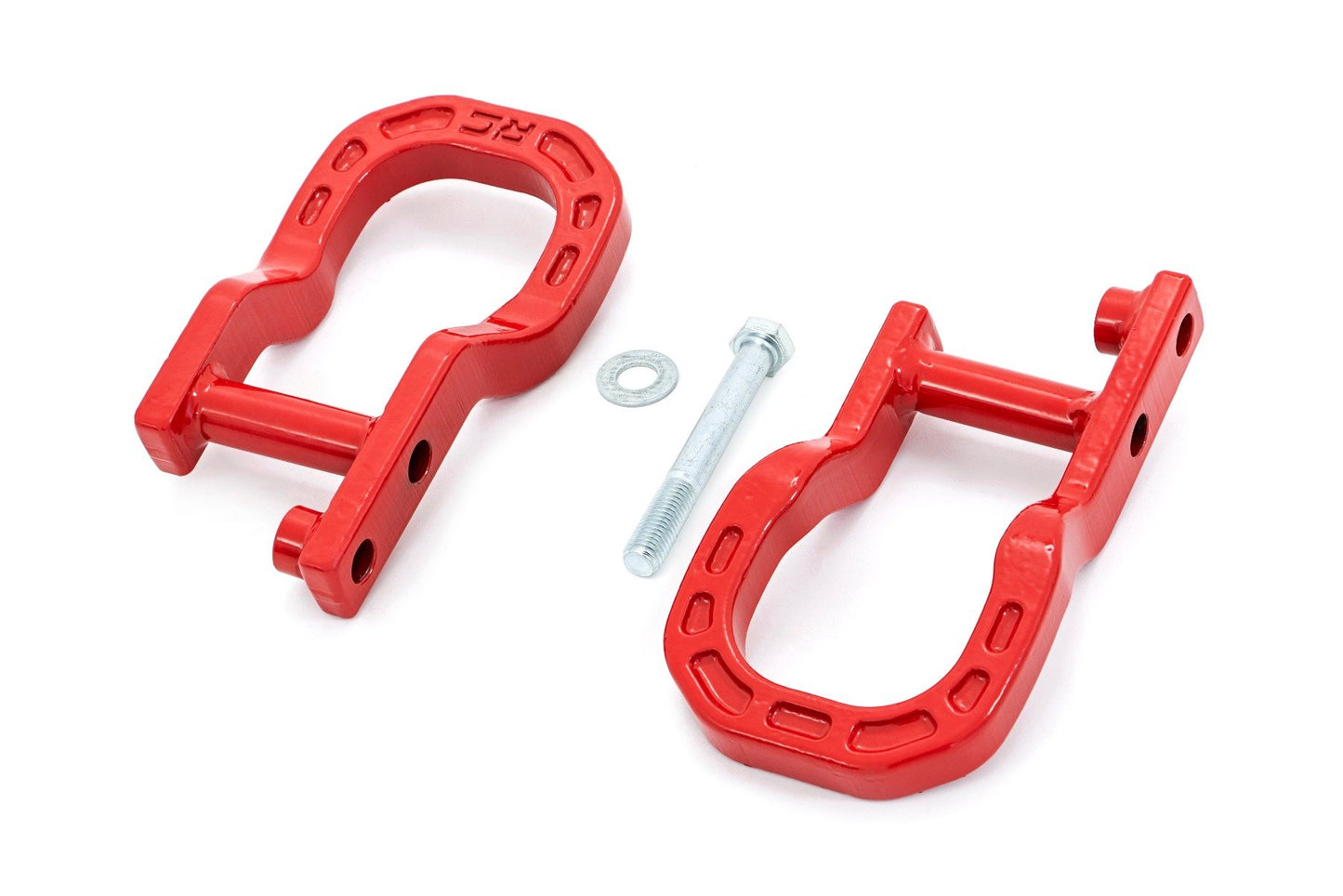 Tow Hooks | Forged | Red | Chevy Silverado 1500 2WD/4WD (2014-2018 & Classic)