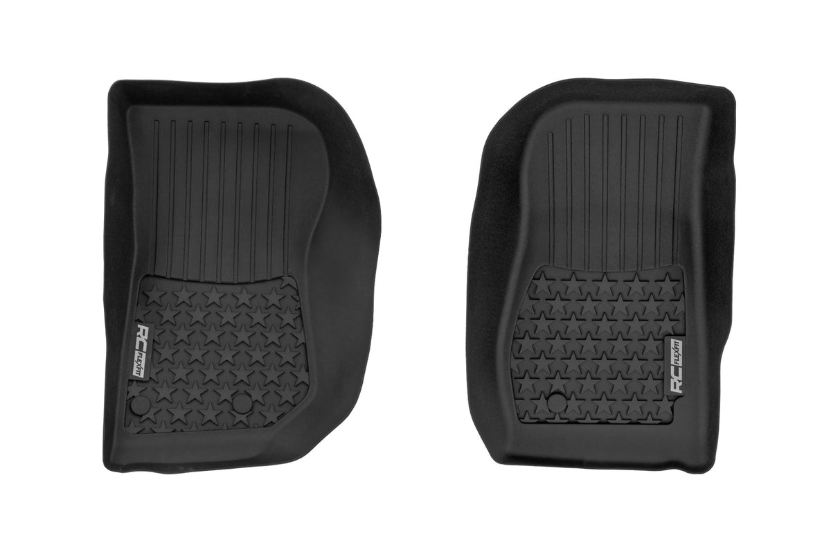 Floor Mats | FR | 2 Door | Jeep Wrangler JK 4WD (2014-2018)