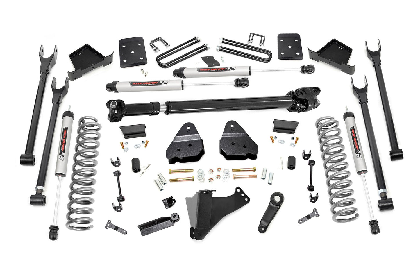 6 Inch Lift Kit | Diesel | 4-Link | D/S |V2 | Ford F-250/F-350 Super Duty (17-22)