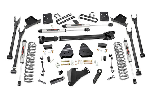 6 Inch Lift Kit | 4-Link | No OVLD | D/S | V2 | Ford F-250/F-350 Super Duty (17-22)