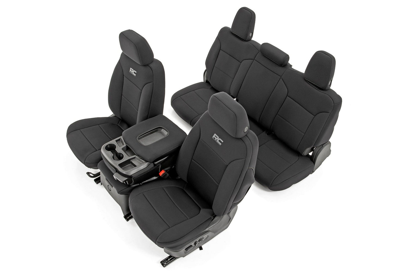 Seat Covers | FR 40/40/20 & RR Arm Rest | Chevy/GMC Sierra 1500 (19-25)/Silverado 1500 (19-25)