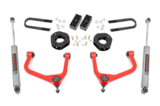 3.5 Inch Lift Kit | Rear Mono Leaf | Chevy Silverado 1500 2WD/4WD (2025-2026)