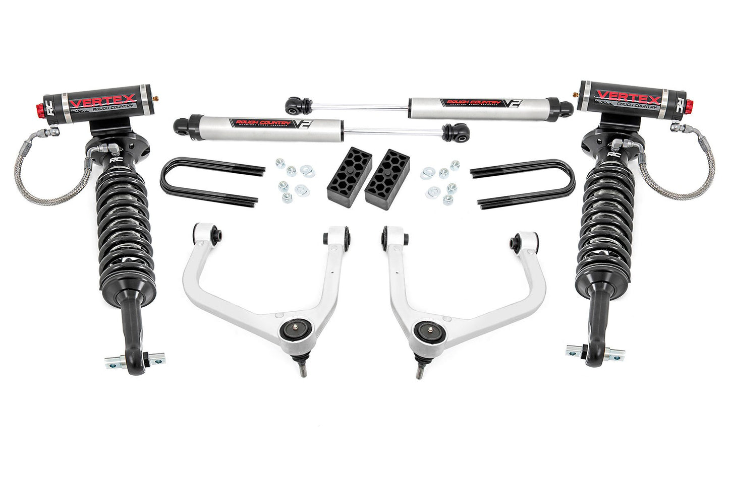 3.5 Inch Lift Kit | Vertex/V2 | Rear Mono Leaf | Chevy Silverado 1500 (22-25)