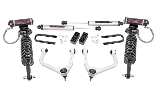 3.5 Inch Lift Kit | Vertex/V2 | Rear Mono Leaf | Chevy Silverado 1500 (22-25)