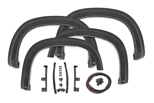 Fender Flares | Sport | GAZ Summit White | Chevy Silverado 1500 2WD/4WD (2019-2025 & Classic)