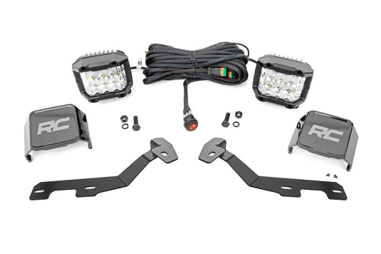 LED Light Kit | Ditch Mount |  3" OSRAM | Wide | Ram 1500 2WD/4WD (2019-2025)