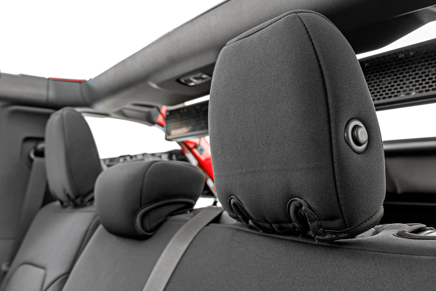 Seat Covers | Bucket Seats |W/Fold Down RR Armrest |FR & RR | 4DR | Ford Bronco (21-25)