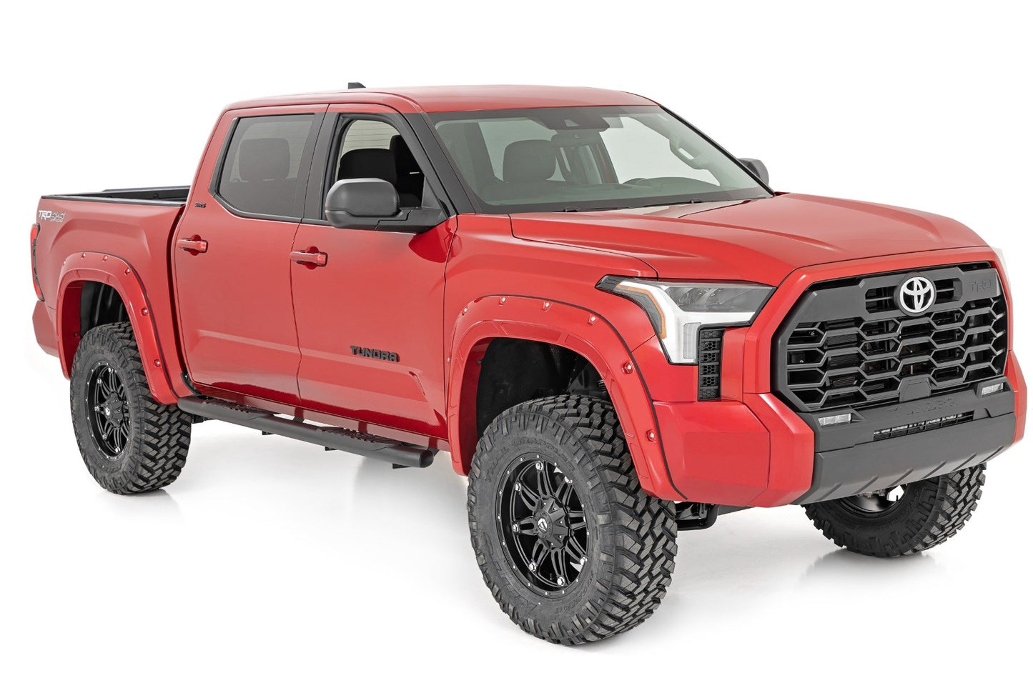 Oval Nerf Steps | Crew Cab | Black | Toyota Tundra 2WD/4WD (2022-2025)