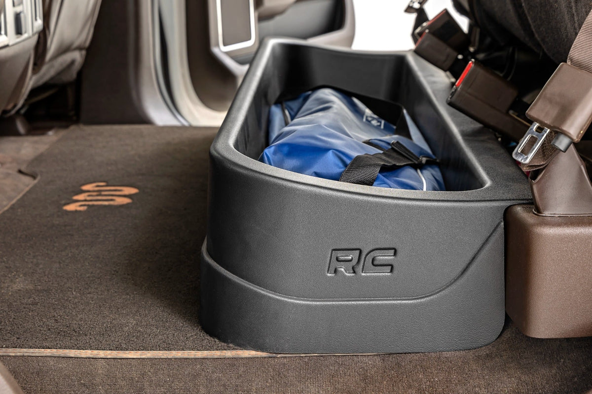 Under Seat Storage | Crew Cab | Ford F-150/F-250/F-350/Raptor  (2015-2026)