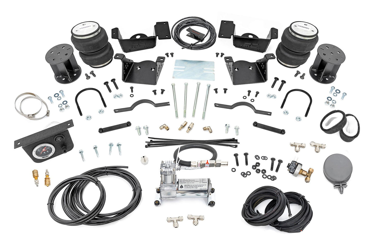 Air Spring Kit w/compressor | 3-5 Inch Lift Kit | Chevy/GMC 2500HD/3500HD (20-25)