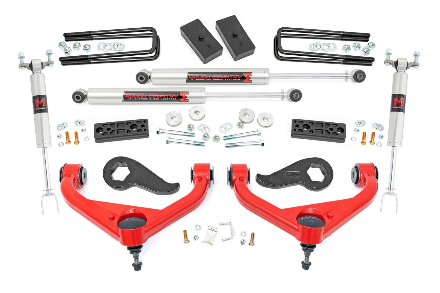 3 Inch Lift Kit | UCAs | M1 | w/ Overloads | Chevy/GMC 2500HD (20-25)