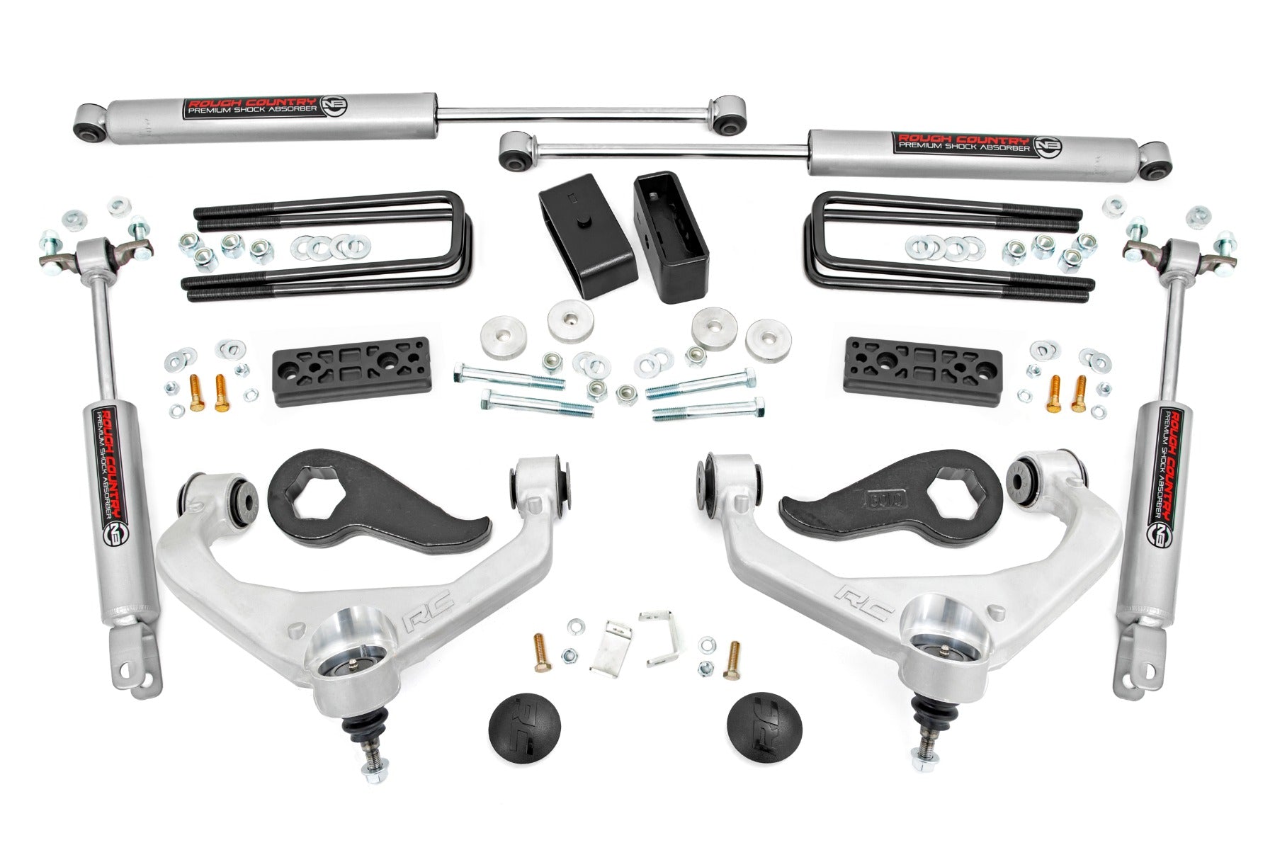 3 Inch Lift Kit | w/ Overloads | Chevy/GMC 2500HD/3500HD (20-26)