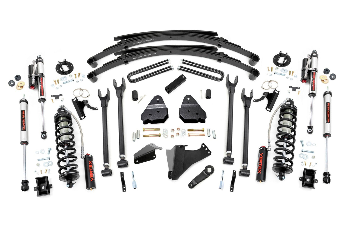 6 Inch Lift Kit | Gas | 4 Link | RR Spring | C/O Vertex | Ford F-250/F-350 Super Duty (05-07)
