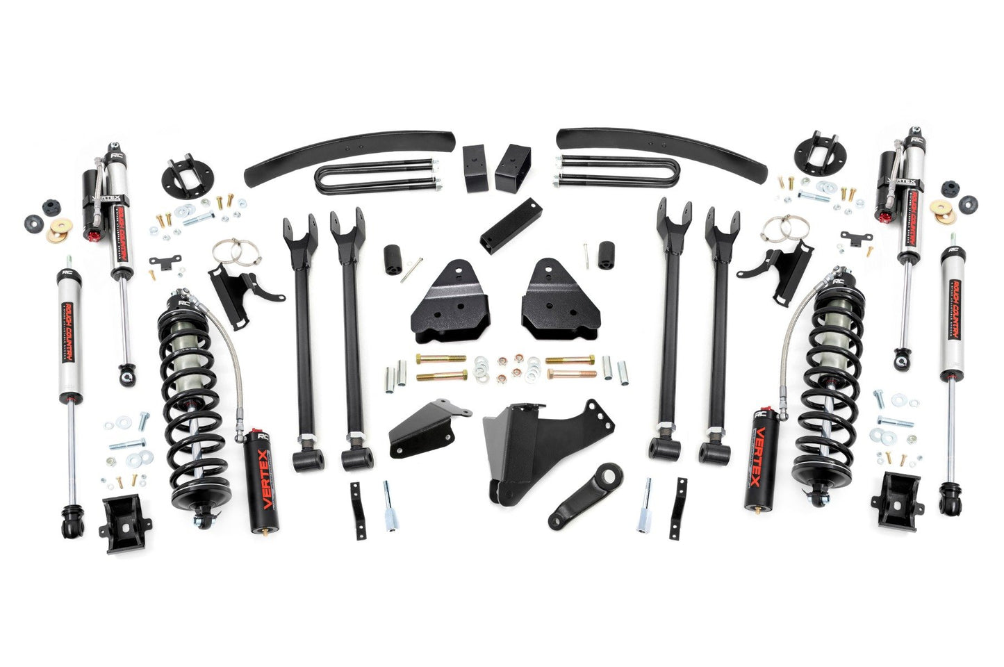 6 Inch Lift Kit  |  Diesel  |  4 Link  |  C/O Vertex | Ford F-250/F-350 Super Duty (05-07)