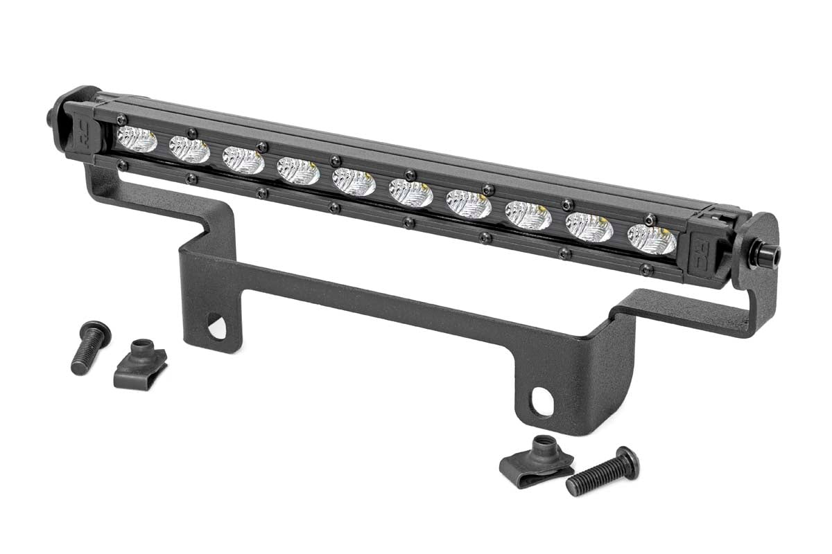 LED Light Kit | Bumper Mount | 10" Black Slimline | Honda Pioneer 1000-5