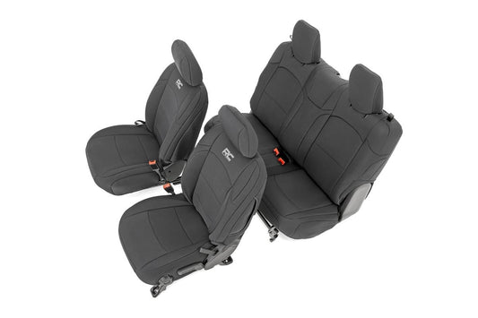 Seat Covers | Front and Rear | Jeep Wrangler JL 4WD (2018-2025)