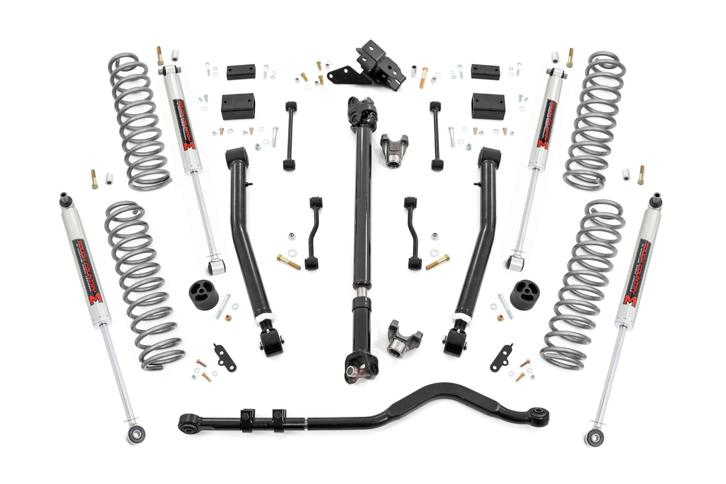 3.5 Inch Lift Kit | Adj Lower | FR D/S | M1 | Jeep Wrangler Unlimited (24-26)