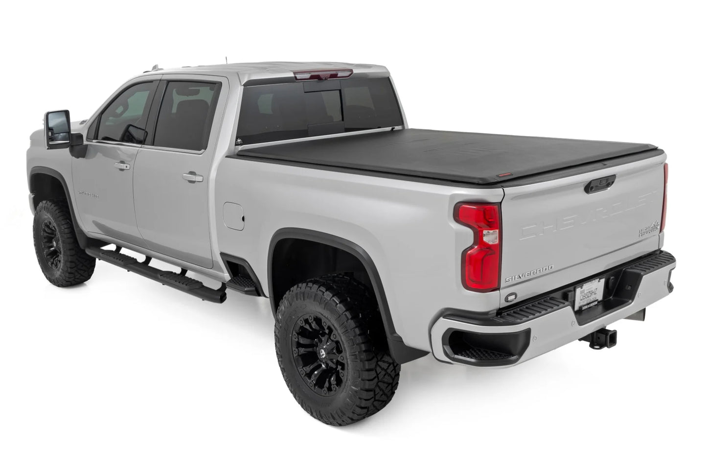 Soft Roll Up Bed Cover for 2020-2024 Silverado HD & Sierra HD 6'9" Bed