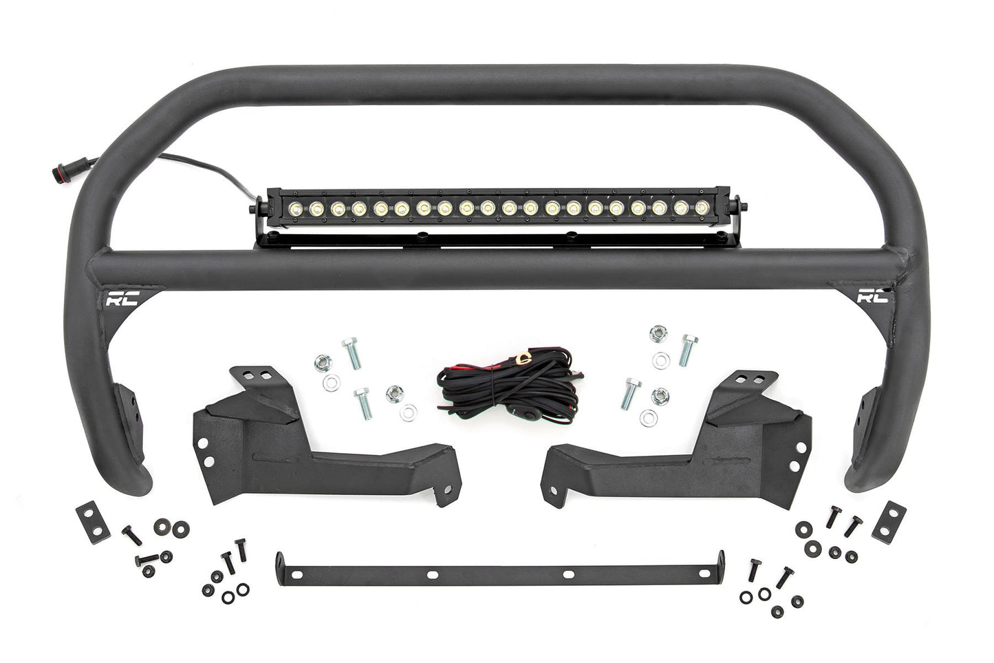 Nudge Bar | 20 Inch BLK DRL Single Row LED | Ford Bronco Sport 4WD (21-25)