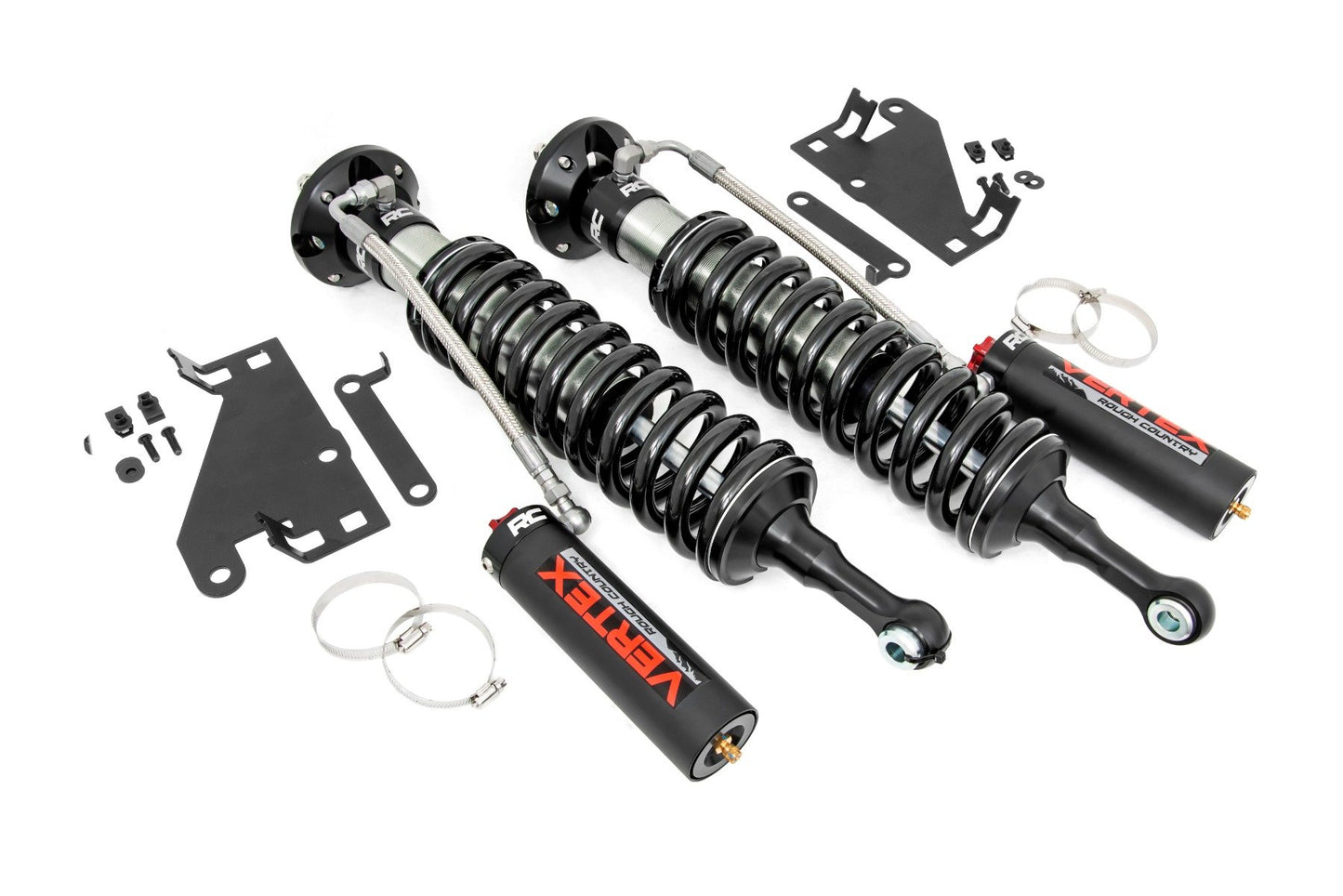 Vertex 2.5 Remote Reservoir Leveling Coilovers | 2 Inch | Toyota Tundra (22-25)