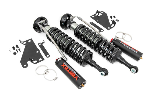 Vertex 2.5 Remote Reservoir Leveling Coilovers | 2 Inch | Toyota Tundra (22-25)